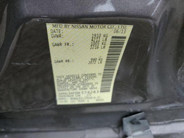 1N4AL3AP2DN574283 - 2013 NISSAN ALTIMA 2.5 ყავისფერი ფოტო 13