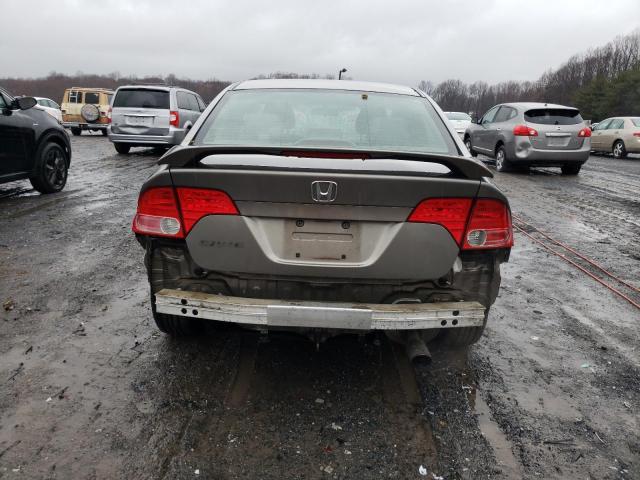 2HGFA15978H503781 - 2008 HONDA CIVIC EXL ვერცხლისფერი ფოტო 6
