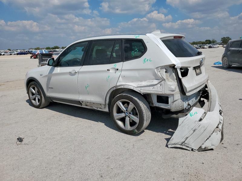 5UXWZ7C52H0V85013 - 2017 BMW X3 SDRIVE28I WHITE photo 2