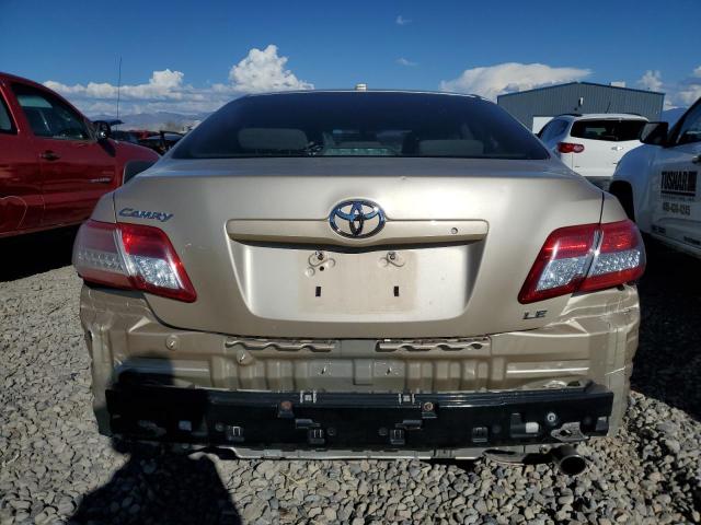 4T4BF3EK6AR010403 - 2010 TOYOTA CAMRY BASE Marrón foto 6