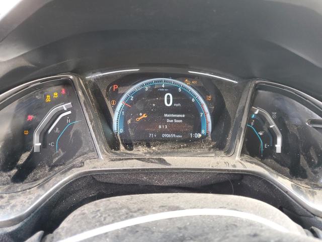 SHHFK7H69KU407467 - 2019 HONDA CIVIC EX Սպիտակ լուսանկար 9
