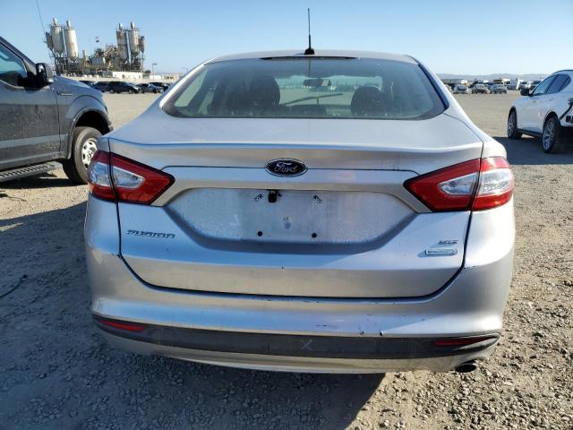 3FA6P0HD8ER158743 - 2014 FORD FUSION SE Արծաթագույն լուսանկար 6