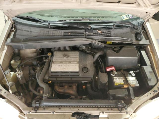 4T3ZF13C72U463883 - 2002 TOYOTA SIENNA LE თაფლისფერი ფოტო 12