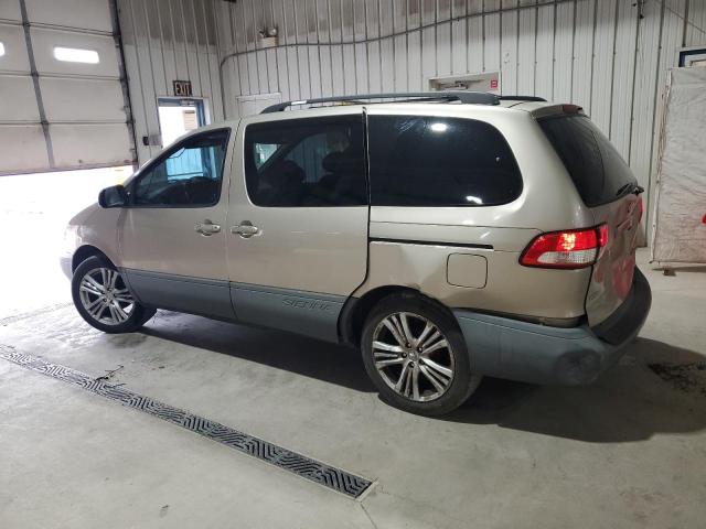 4T3ZF13C72U463883 - 2002 TOYOTA SIENNA LE თაფლისფერი ფოტო 2