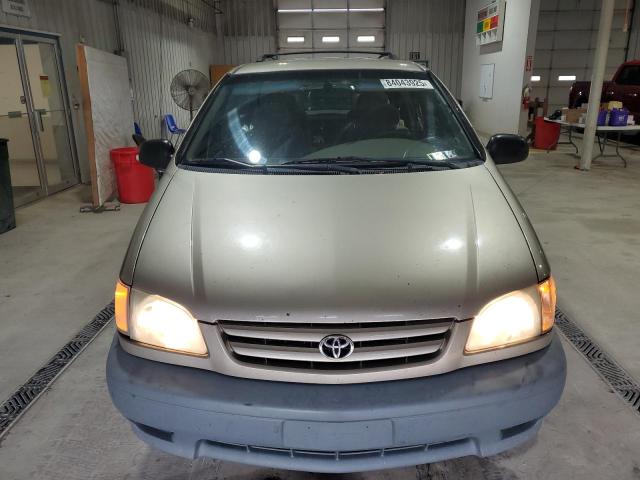 4T3ZF13C72U463883 - 2002 TOYOTA SIENNA LE თაფლისფერი ფოტო 5