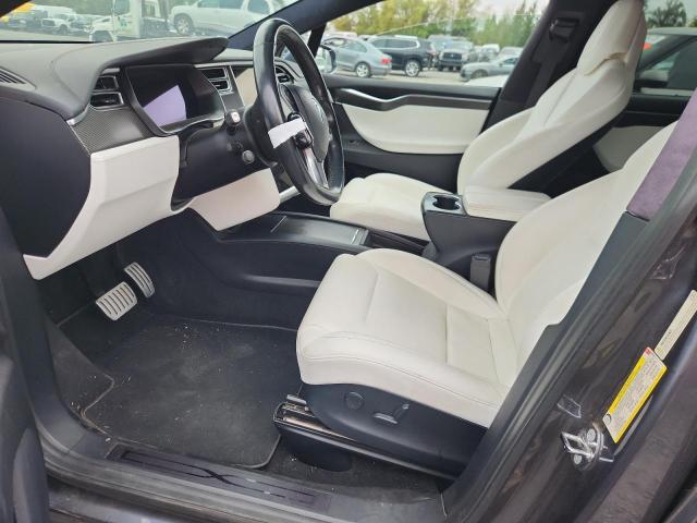 5YJXCBE23JF087732 - 2018 TESLA MODEL X Grau Foto 7