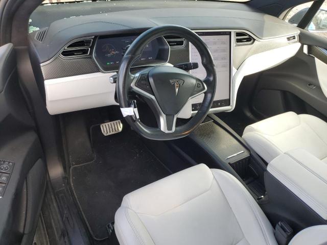 5YJXCBE23JF087732 - 2018 TESLA MODEL X Grau Foto 8