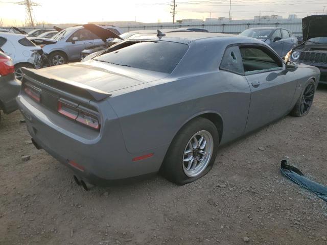 2C3CDZFJ6KH683198 - 2019 DODGE CHALLENGER R/T SCAT PACK GRAY photo 3