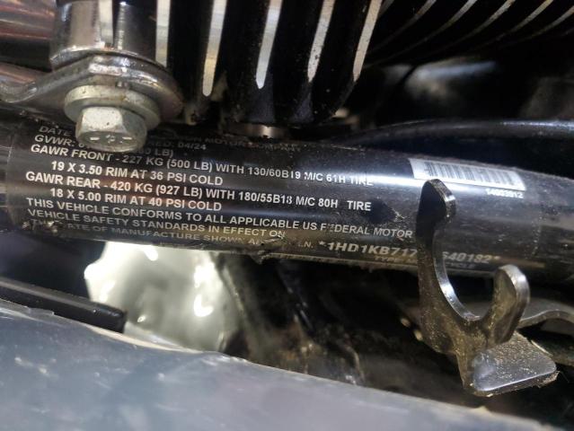 1HD1KB717RB640182 - 2024 HARLEY-DAVIDSON FLHX ვერცხლისფერი ფოტო 8