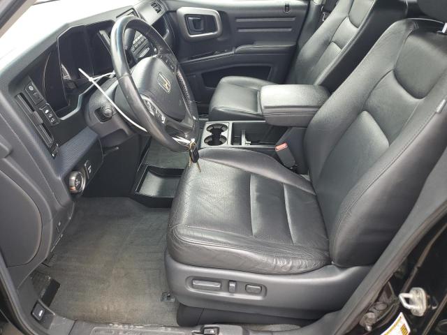 5FPYK16589B100570 - 2009 HONDA RIDGELINE RTL BLACK photo 7