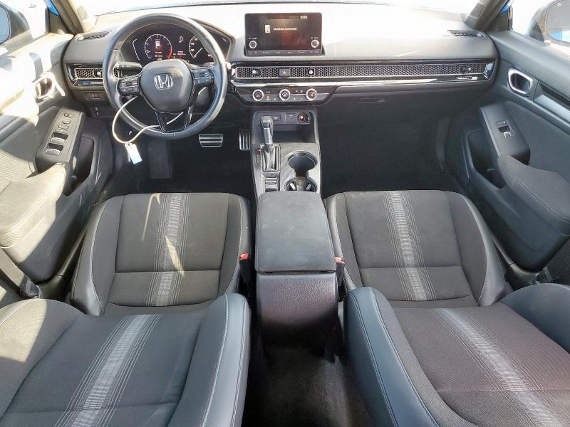 19XFL2H87NE017612 - 2022 HONDA CIVIC SPORT BLUE photo 8