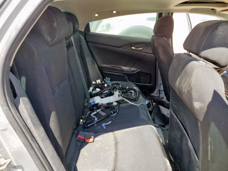 2HGFC2F87JH552703 - 2018 HONDA CIVIC EX 银色 照片 10