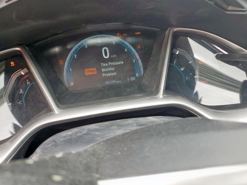 2HGFC2F87JH552703 - 2018 HONDA CIVIC EX 银色 照片 9