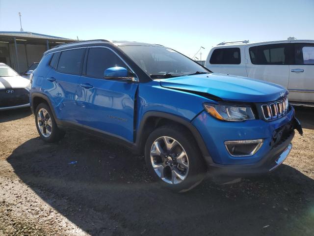 3C4NJDCB2LT119148 - 2020 JEEP COMPASS LIMITED BLUE photo 4