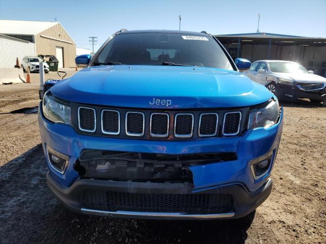 3C4NJDCB2LT119148 - 2020 JEEP COMPASS LIMITED BLUE photo 5