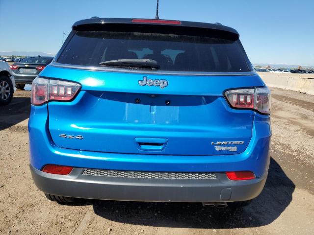 3C4NJDCB2LT119148 - 2020 JEEP COMPASS LIMITED BLUE photo 6