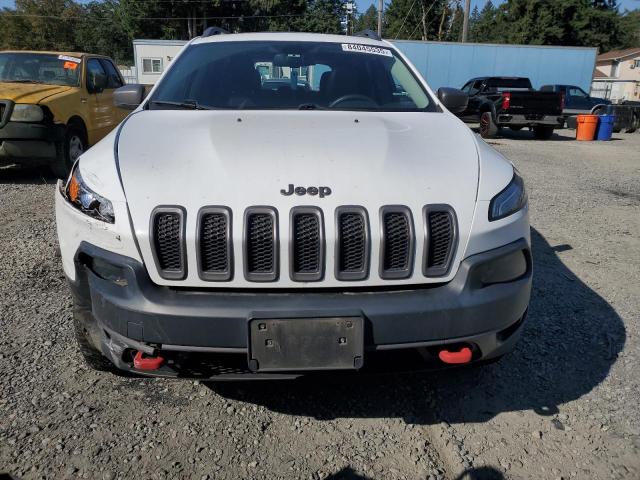 1C4PJMBS6FW503720 - 2015 JEEP CHEROKEE TRAILHAWK WHITE photo 5
