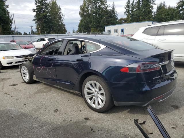 5YJSA1DP7CFP01949 - 2012 TESLA MODEL S Bleu photo 2