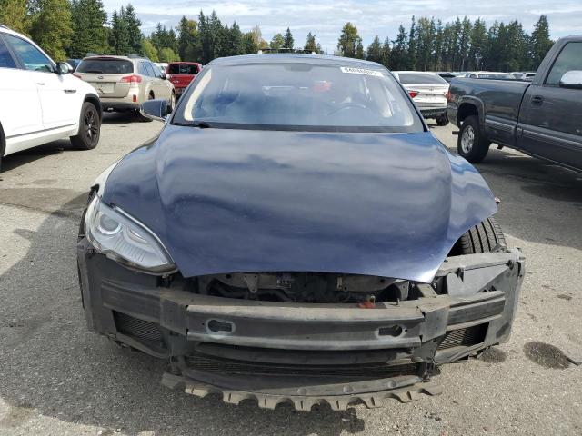 5YJSA1DP7CFP01949 - 2012 TESLA MODEL S Bleu photo 5