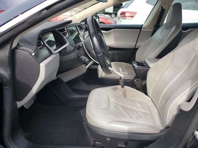 5YJSA1DP7CFP01949 - 2012 TESLA MODEL S Bleu photo 7