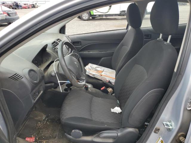 ML32AUHJ7MH001280 - 2021 MITSUBISHI MIRAGE ES GRAY photo 7