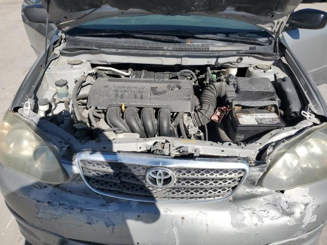 1NXBR32E15Z429197 - 2005 TOYOTA COROLLA CE SILVER photo 11