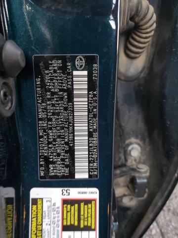 4T1B61HK4JU627339 - 2018 TOYOTA CAMRY XSE Mavi foto 12