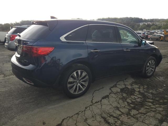 5FRYD4H42FB032379 - 2015 ACURA MDX TECHNOLOGY BLUE photo 3