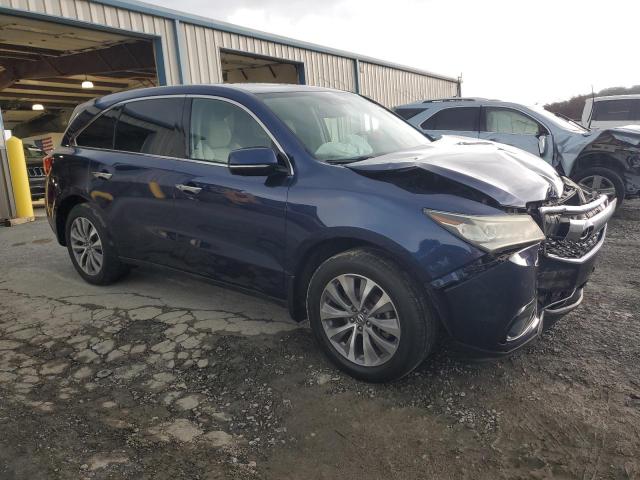 5FRYD4H42FB032379 - 2015 ACURA MDX TECHNOLOGY BLUE photo 4