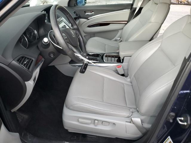 5FRYD4H42FB032379 - 2015 ACURA MDX TECHNOLOGY BLUE photo 7