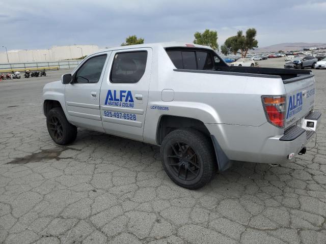 2HJYK16507H524403 - 2007 HONDA RIDGELINE RTL SILVER photo 2