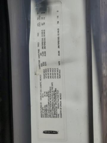 3AKJHHDR0LSLJ9855 - 2020 FREIGHTLINER CASCADIA 1 თეთრი ფოტო 10