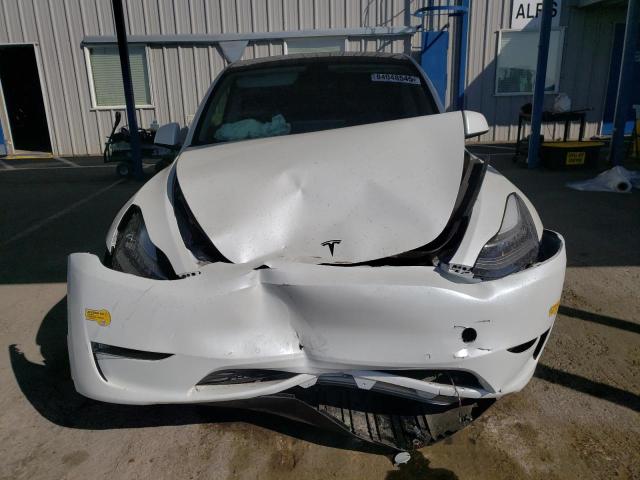 7SAYGDEE8NF367167 - 2022 TESLA MODEL Y 白色 照片 5