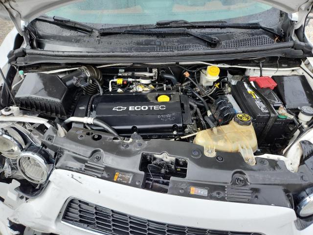 1G1JC6SH2D4110993 - 2013 CHEVROLET SONIC LT თეთრი ფოტო 11