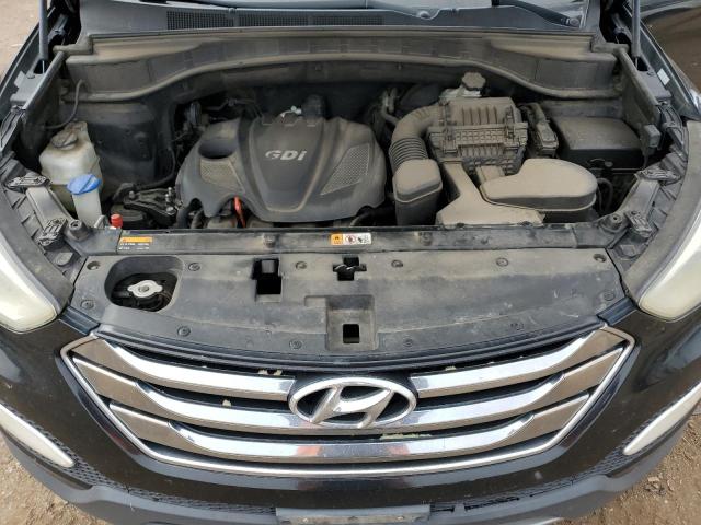 5XYZUDLB1DG027045 - 2013 HYUNDAI SANTA FE S შავი ფოტო 12