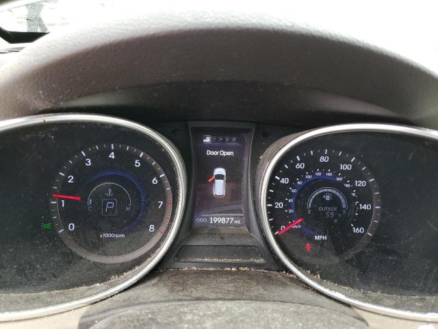 5XYZUDLB1DG027045 - 2013 HYUNDAI SANTA FE S შავი ფოტო 9