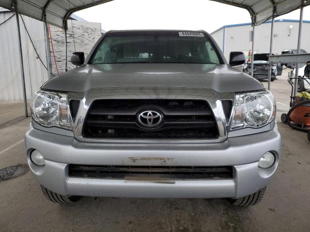 5TEJU62N85Z067053 - 2005 TOYOTA TACOMA DOUBLE CAB PRERUNNER SILVER photo 5