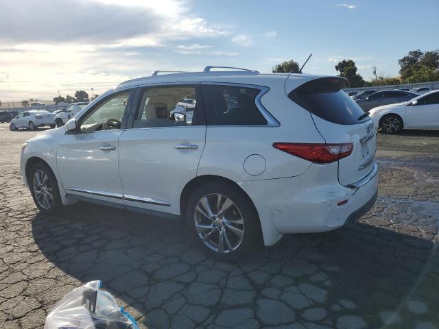 5N1AL0MM4EC507008 - 2014 INFINITI QX60 WHITE photo 2