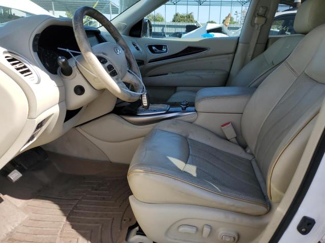 5N1AL0MM4EC507008 - 2014 INFINITI QX60 WHITE photo 7