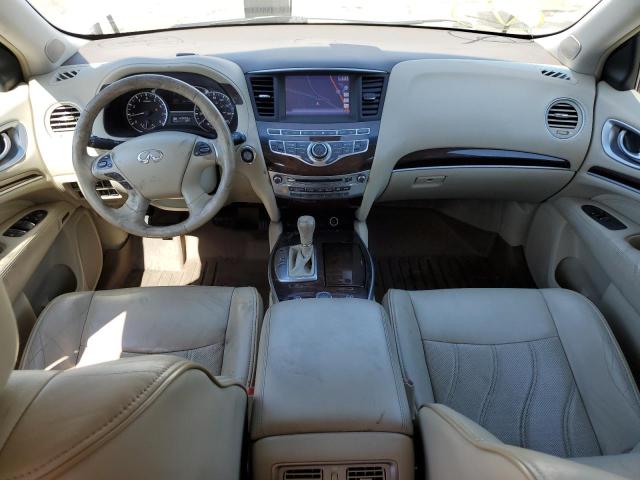 5N1AL0MM4EC507008 - 2014 INFINITI QX60 WHITE photo 8