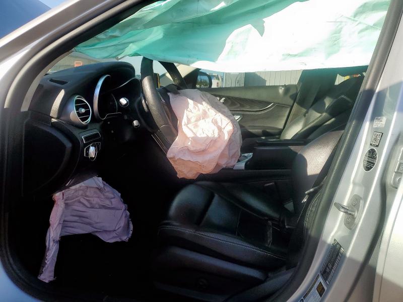 55SWF4KB9GU134305 - 2016 MERCEDES-BENZ C 300 4MATIC SILVER photo 7