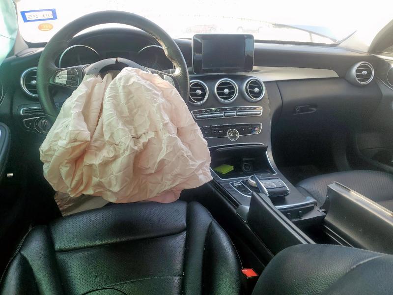 55SWF4KB9GU134305 - 2016 MERCEDES-BENZ C 300 4MATIC SILVER photo 8