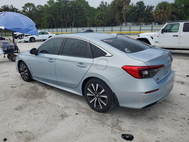 2HGFE1F71PH302541 - 2023 HONDA CIVIC EX Көк фото 2