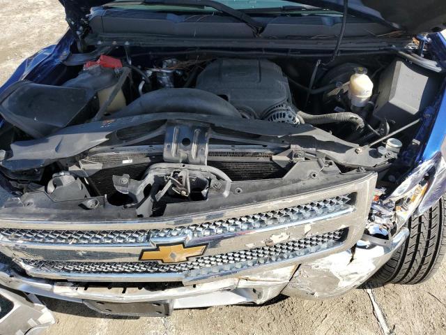 1GCRCSE09DZ222198 - 2013 CHEVROLET SILVERADO C1500 LT ლურჯი ფოტო 11