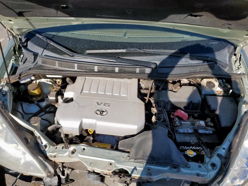 5TDYK4CC6AS313126 - 2010 TOYOTA SIENNA XLE მწვანე ფოტო 12