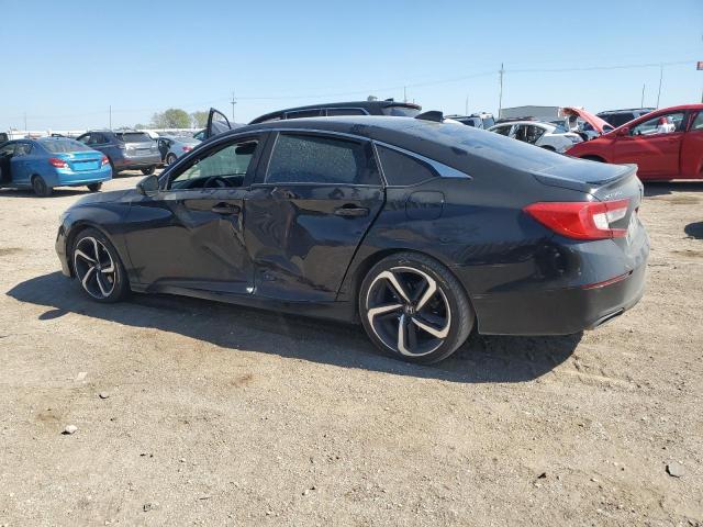 1HGCV1F39KA005279 - 2019 HONDA ACCORD SPORT Czarny zdjęcie 2