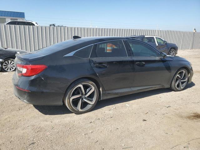 1HGCV1F39KA005279 - 2019 HONDA ACCORD SPORT Czarny zdjęcie 3