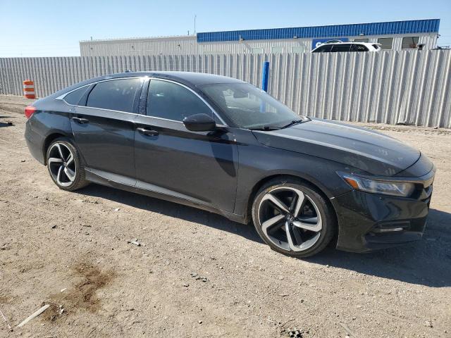 1HGCV1F39KA005279 - 2019 HONDA ACCORD SPORT Czarny zdjęcie 4