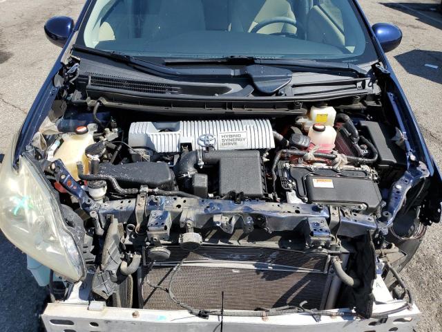 JTDKN3DUXF0396424 - 2015 TOYOTA PRIUS ლურჯი ფოტო 11