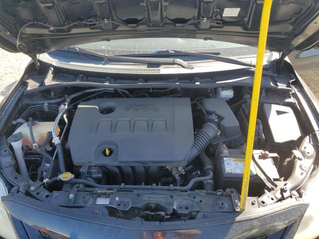 5YFBU4EE0CP070228 - 2012 TOYOTA COROLLA BASE Siyah fotoğraf 11